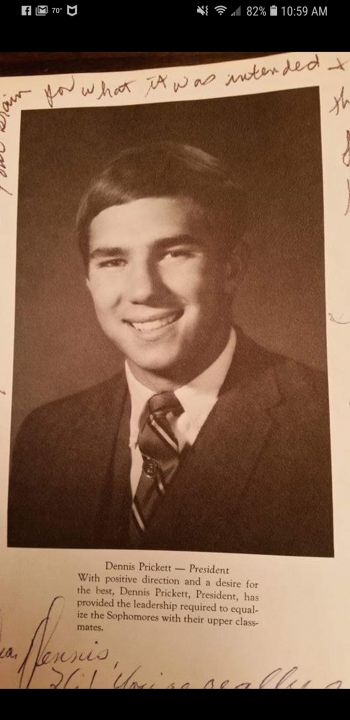 Dennis Prickett - Class of 1971 - Kearns High School