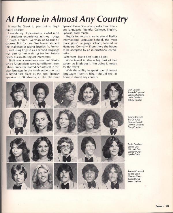 Don Cooper - Class of 1979 - Eisenhower High School