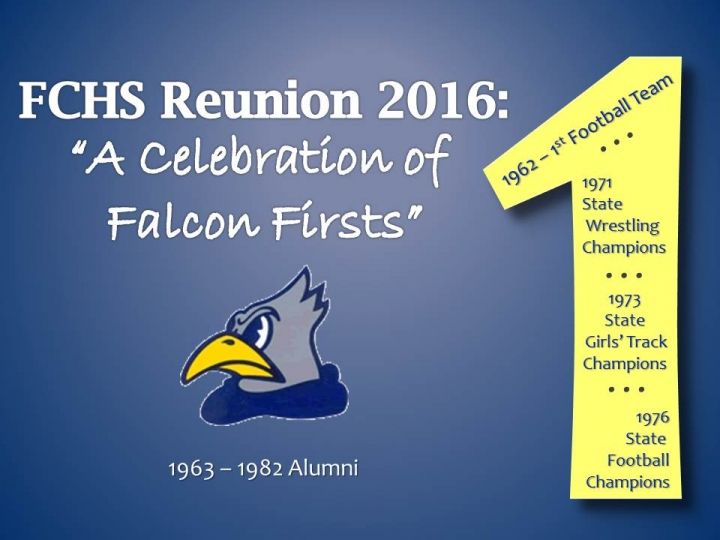 2016 FCHS Alumni Reunion (1963-1982)