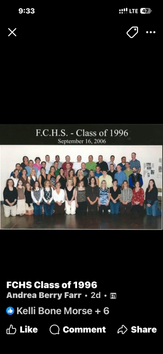 Meagan Southerd - Class of 1996 - Fairfield Community High School