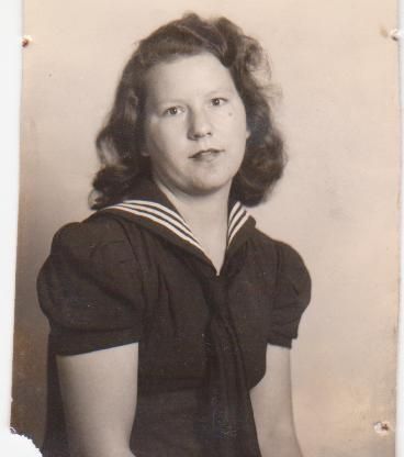 Bessie Ann Frederick - Class of 1939 - Allen High School