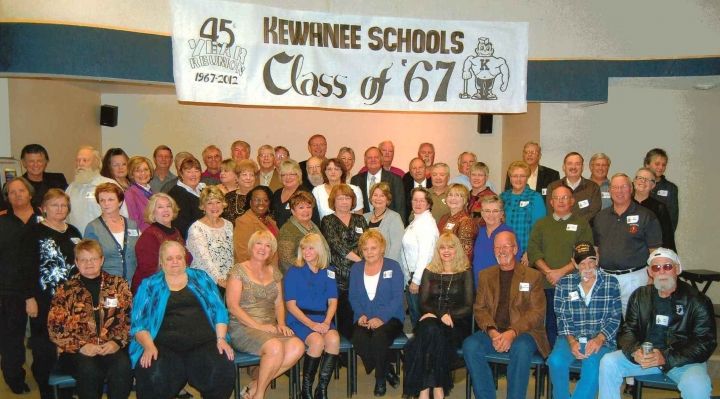Kewanee Class of 1967  45th  Reunion