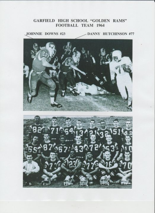 Johnnie Downs - Class of 1965 - Garfield High School