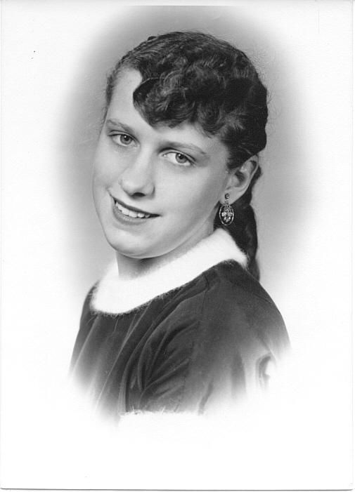 Jean Lenhardt - Class of 1954 - Evergreen High School