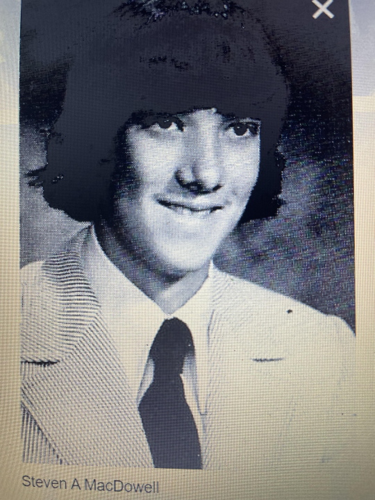 Steve Macdowell - Class of 1974 - Streetsboro High School