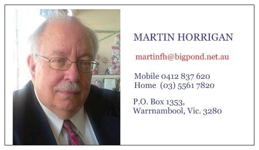 Martin Horrigan - Class of 1964 - Park Rapids High School