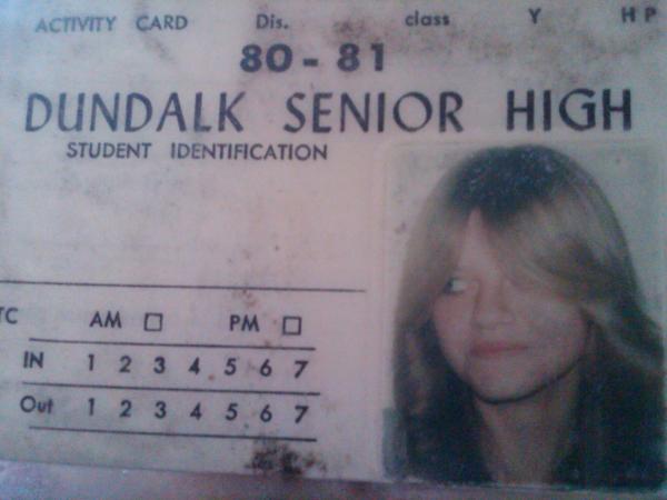 Cindy Vance - Class of 1982 - Dundalk High School