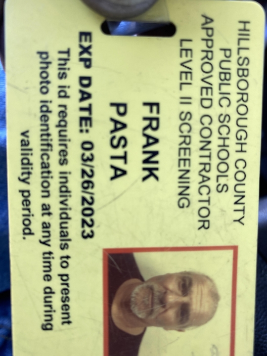 Frank Pasta - Class of 1981 - Parkville High School