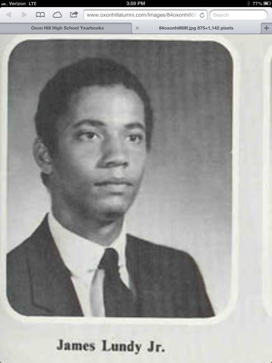 James Lundy - Class of 1984 - Oxon Hill High School