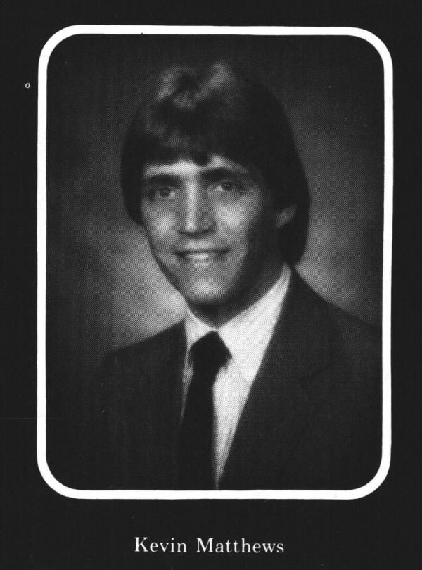 Kevin Matthews - Class of 1985 - Green Forest High School