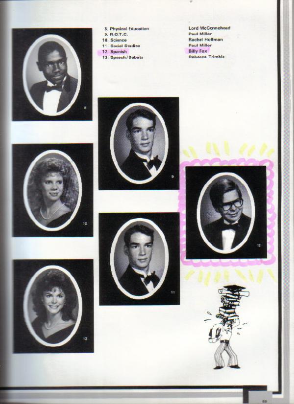Billy Fox - Class of 1988 - Mainland High School