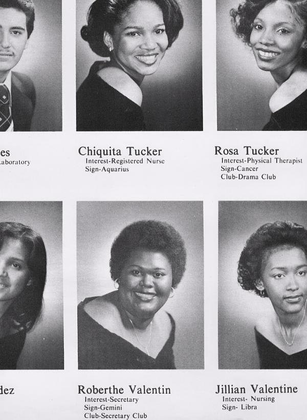 Roberthe Valentin - Class of 1979 - Clara Barton High School