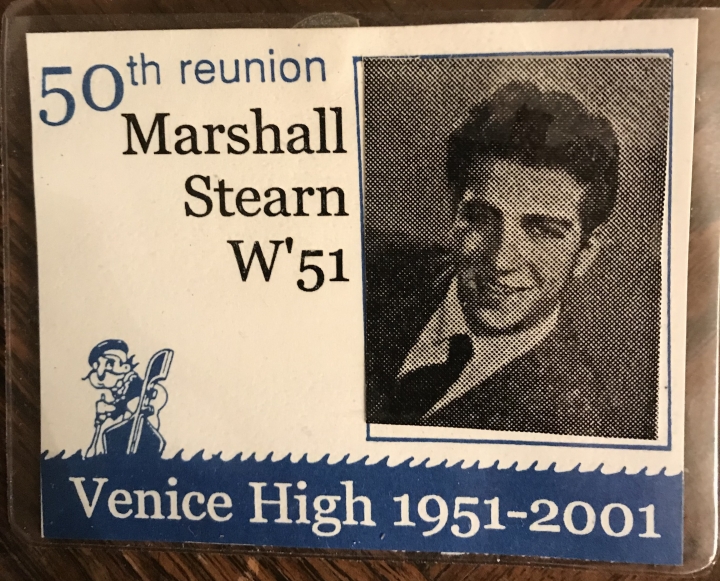 Marshall Stearn - Class of 1951 - Venice High School