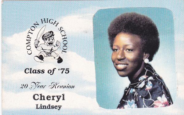 Cheryl Lindsey - Class of 1975 - Compton High School