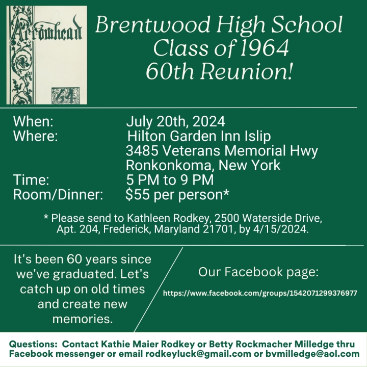 Brentwood High School Class of 1964