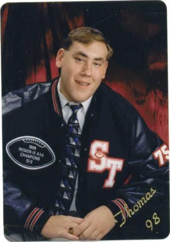 Thomas M Brazell - Class of 1998 - Strom Thurmond High School