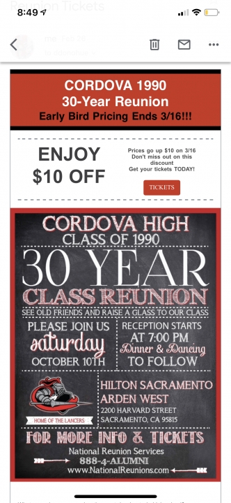 Bridgett Locken - Class of 1990 - Cordova High School