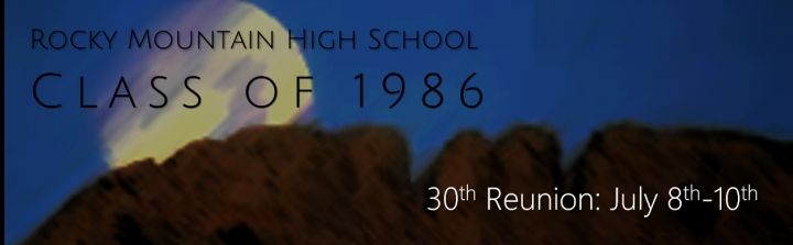 RMHS Reunion, Class of 1986