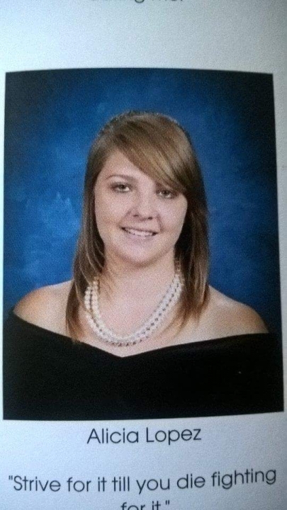 Alicia Alicia Lopez - Class of 2015 - Merced High School