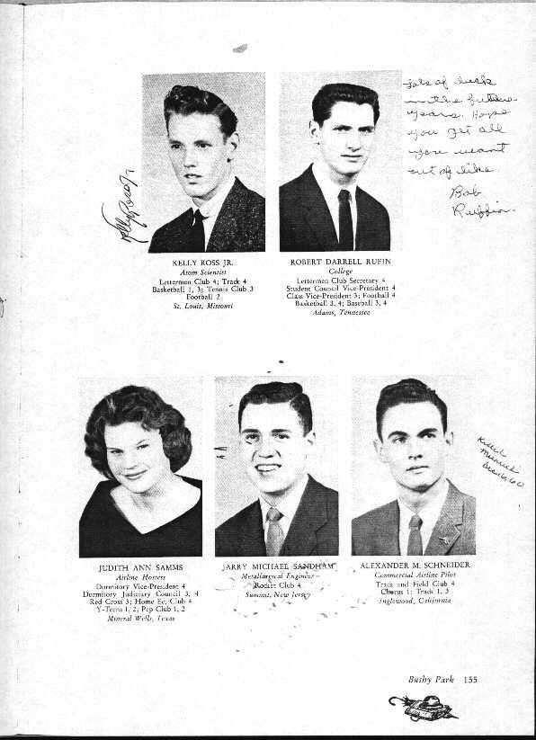 Kelly Kelly Ross - Class of 1959 - Washburn Rural High School