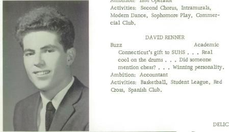 David Renner - Class of 1964 - Bridgeport Central High School