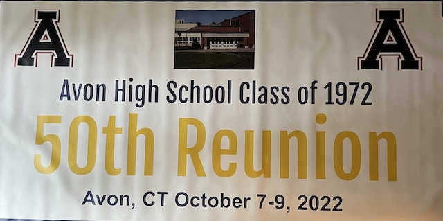 Avon High School, Avon, CT Class of 1972 50th Reunion