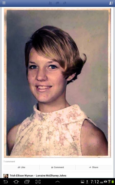Lorraine McElhaney - Class of 1969 - Central Union High School