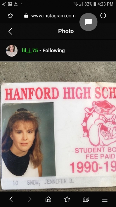 Jennifer Diane - Class of 1993 - Hanford High School