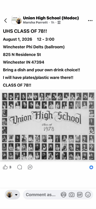 Marsha Conner - Class of 1978 - Union High School