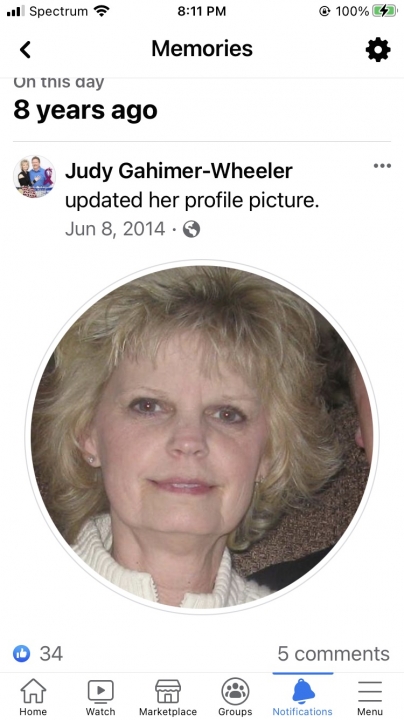 Judy Gahimer - Class of 1957 - Rushville Consolidated High School