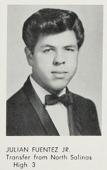 Julian Fuentez, Jr. - Class of 1962 - Watsonville High School