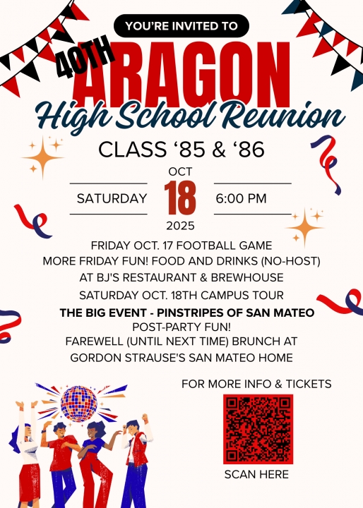Class of 1985 / 1986 40th Reunion