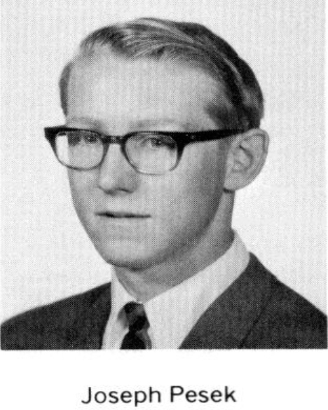 Joseph Pesek - Class of 1968 - Chaska High School