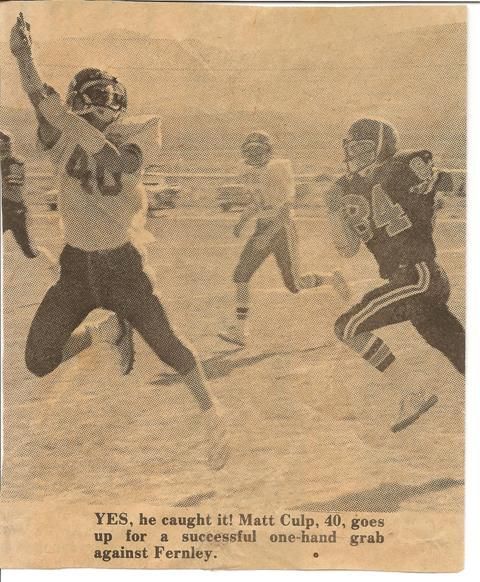 Matthew Culp - Class of 1987 - Pershing County High School