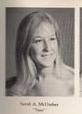 Sarah Mcumber - Class of 1971 - Glenelg High School