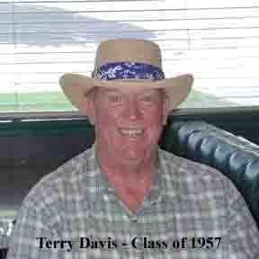 Terry Davis - Class of 1957 - Thomas Downey High School