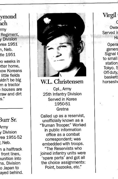 Bill Christensen - Class of 1947 - Abraham Lincoln High School