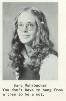 Barbara Sue Mohrbacher - Class of 1973 - Hinckley-finlayson High School