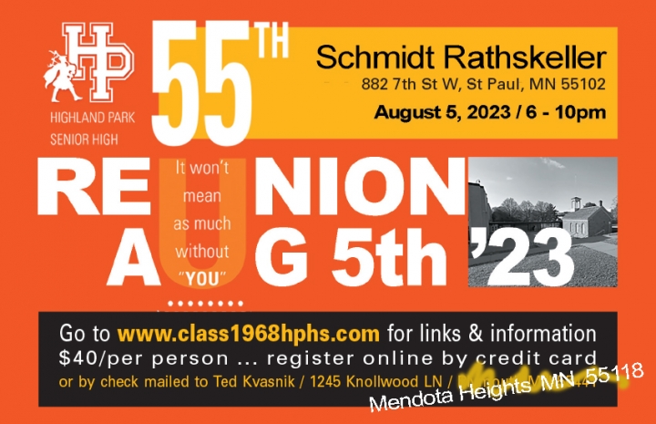 Class of 1968 55th Reunion