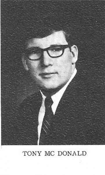 Anthony Mcdonald - Class of 1969 - Knoxville High School