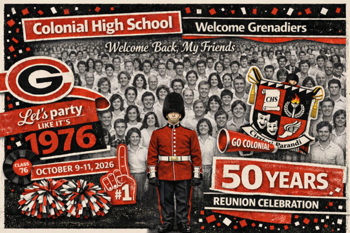 Colonial High School 1976 50th Reunion