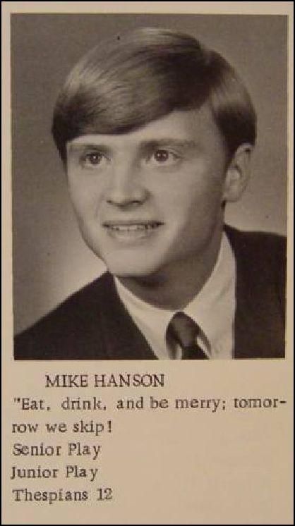 Michael Hanson - Class of 1968 - Lake Fenton High School