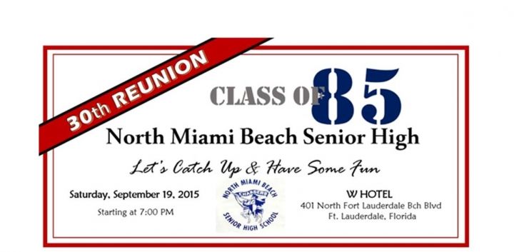 NMB Class of 1985 - 30th Reunion