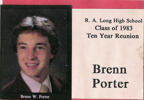Brenn Porter - Class of 1983 - R.A. Long High School