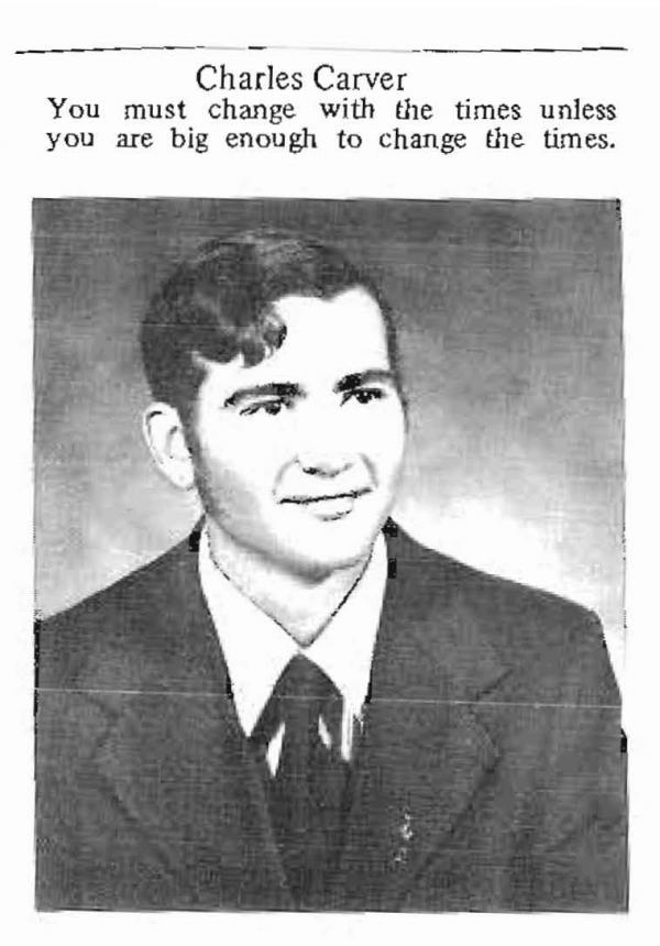 Chuck Carver - Class of 1974 - Lebanon High School