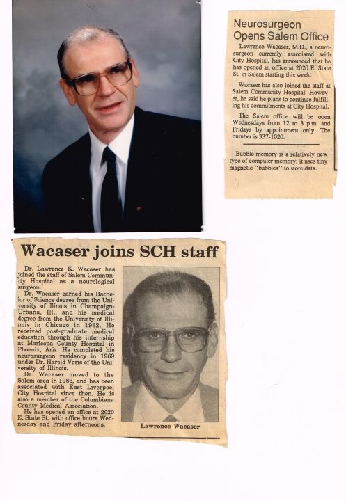 Lawrence Wacaser - Class of 1955 - Lovington High School