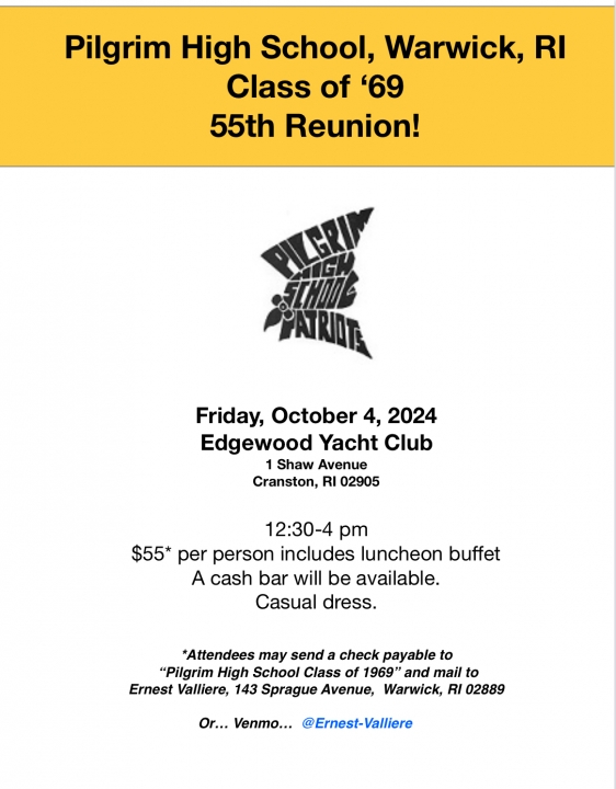 Class of 1969 —55th Reunion!