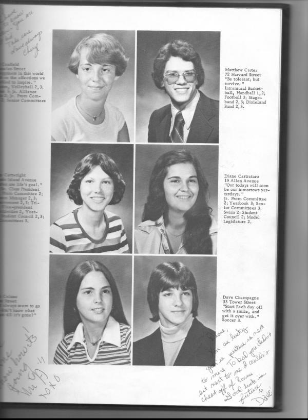 Diane Castrataro - Class of 1977 - Shea High School