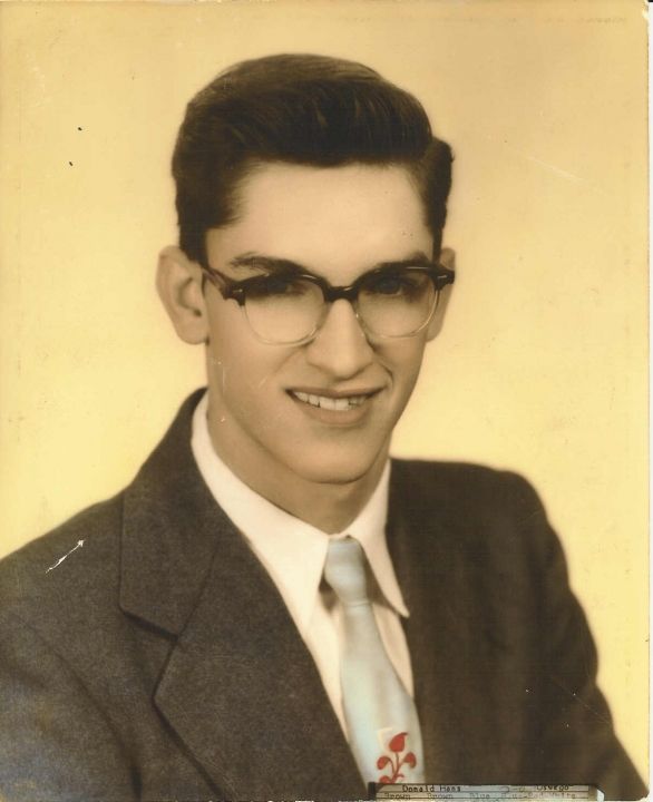 Donald Hans - Class of 1957 - Mulberry Grove High School