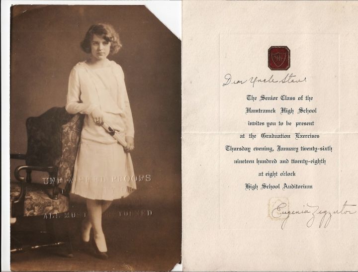 Eugenia Zegzutor - Class of 1928 - Hamtramck High School